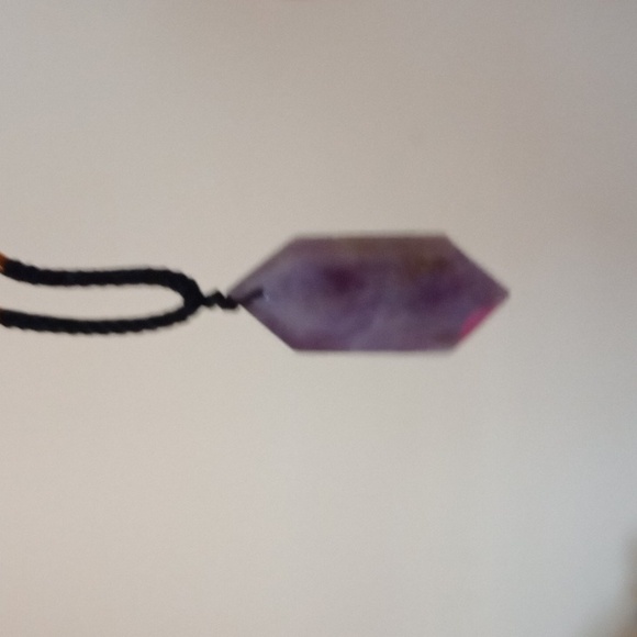 Amethyst pendulum necklace - Picture 4 of 4